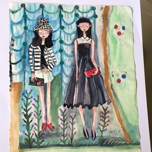 Original Painting and Collage by Melo Earth